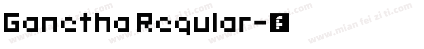 Ganetha Regular字体转换
